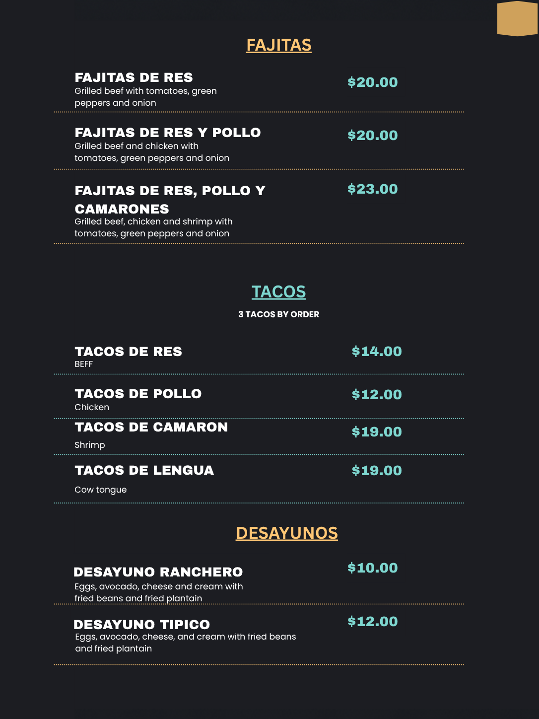 Menu 4 Updatedd